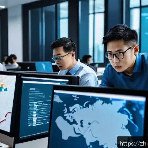 모의 해킹과 실제 해킹의 차이점 - A highly detailed cyber security red team exercise scene inside a modern corporate office environmen...